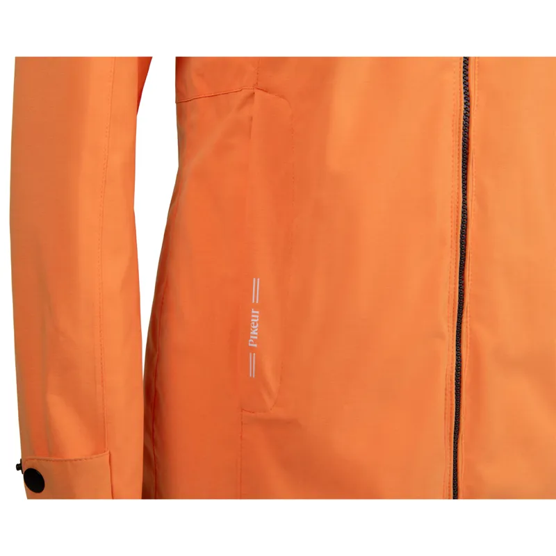 Pikeur Xila Classic Sports Waterproof Parka Jacket - Peach -2