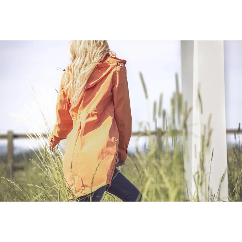 Pikeur Xila Classic Sports Waterproof Parka Jacket - Peach -4