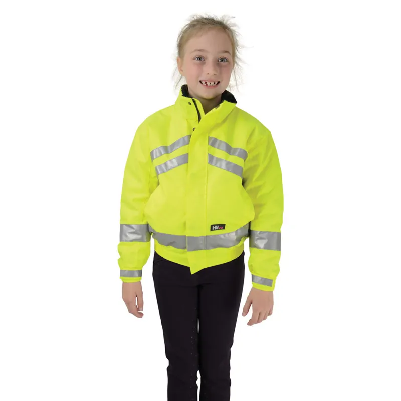 HyVIZ Reflective Waterproof Children's Blouson - Yellow
