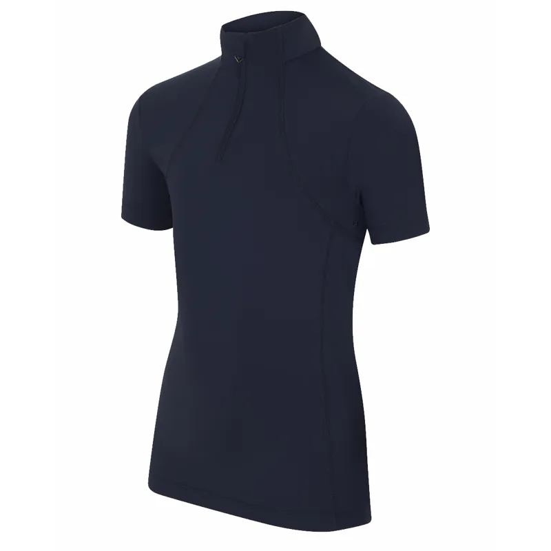 LeMieux Young Rider Short Sleeve Base Layer - Indigo-1
