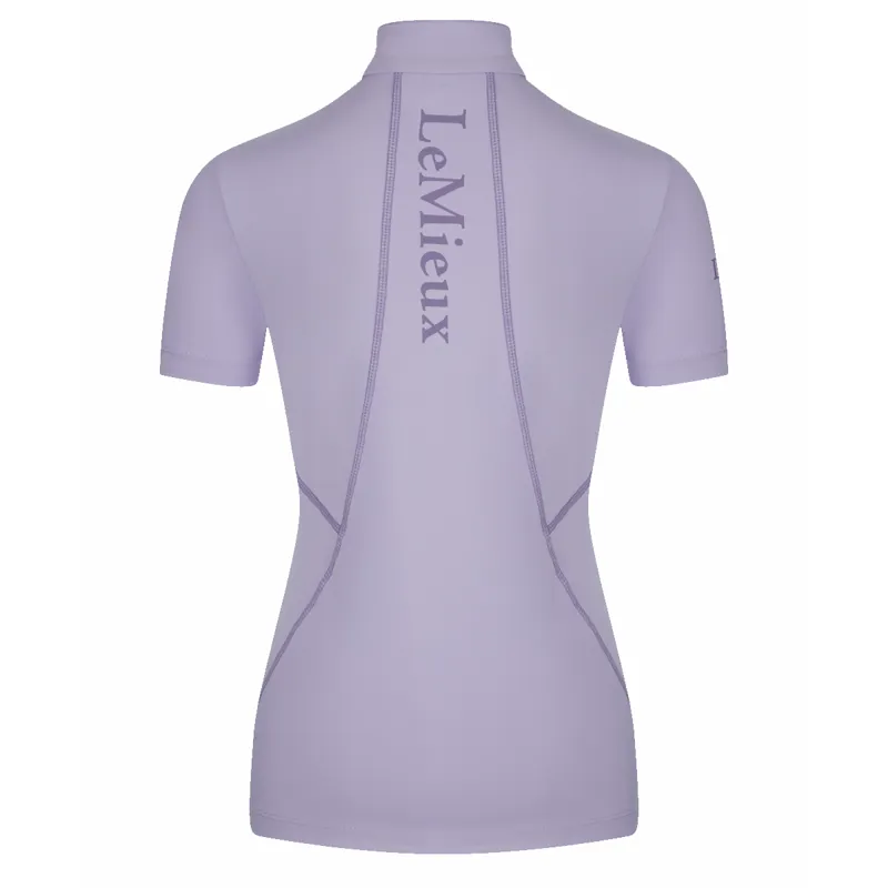 LeMieux Young Rider Short Sleeve Base Layer - Wisteria-2