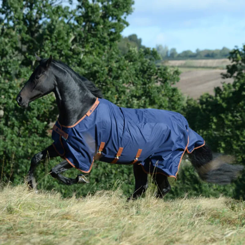 Bucas X-Range 200g Turnout Rug - Navy-1