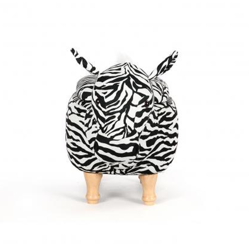 Besp-Oak Zebra Foot Stool-2