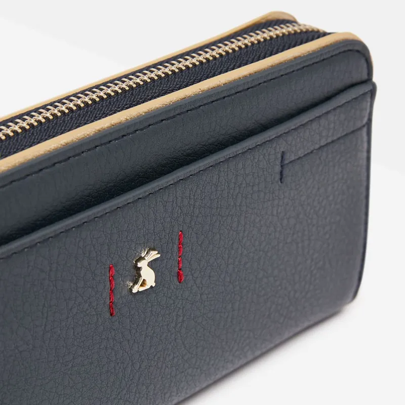 Joules Zia Pu Purse - French Navy-3